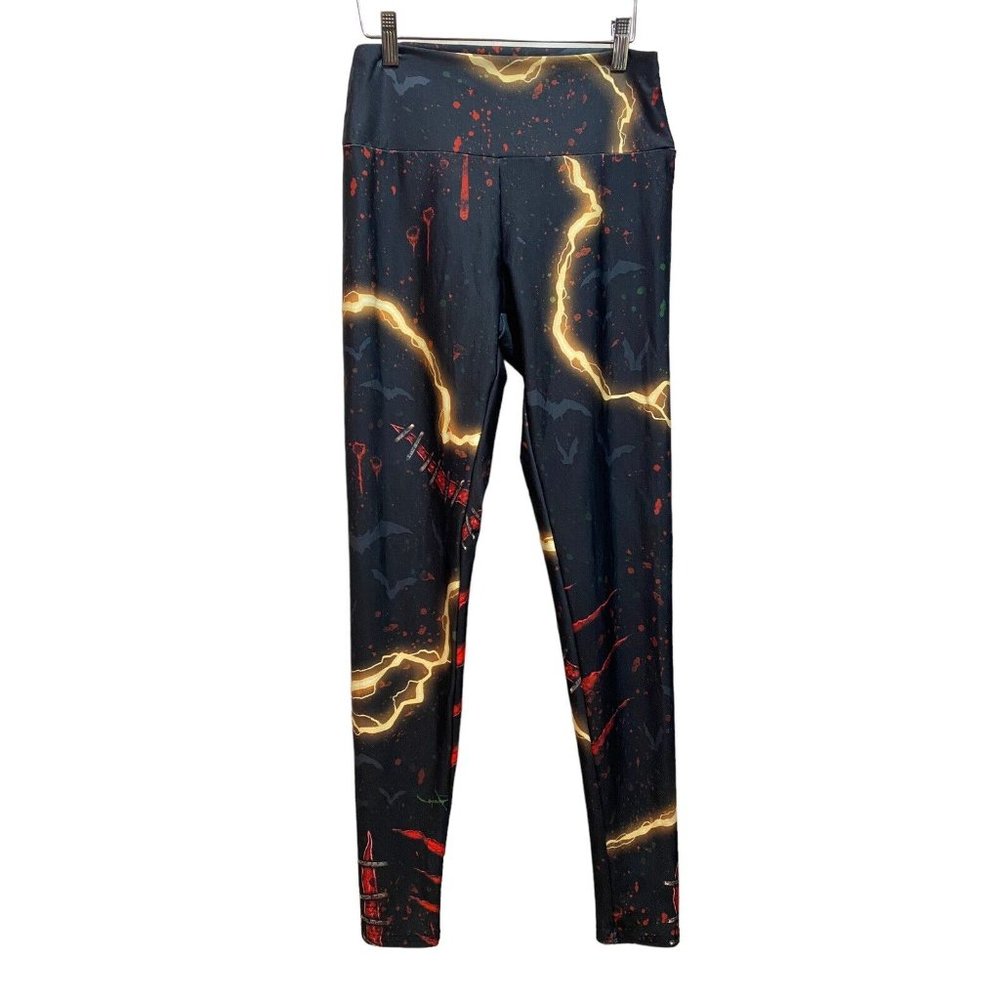Meduim HHN Universal Studios Halloween Horror Nights Leggings Frankenstein‎